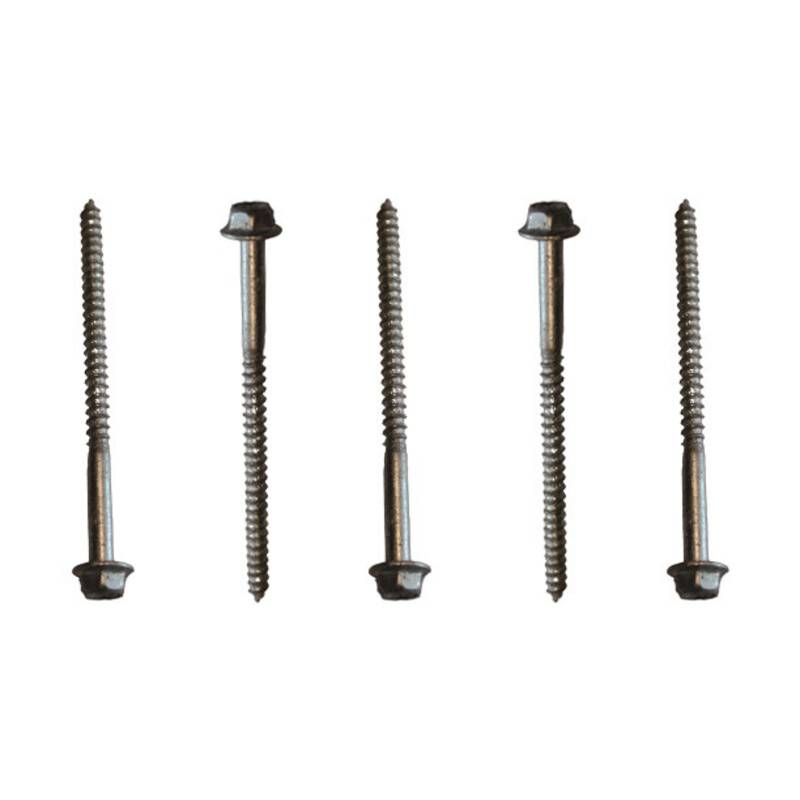100 vis tirefond 6x100mm à gachaud - Largeur - 6mm, Longueur - 100mm