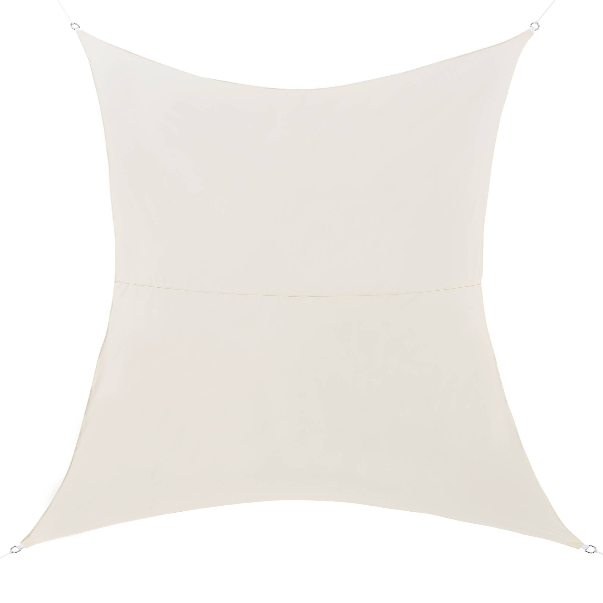 Voile d'Ombrage Lerma Rectangulaire Beige 4 x 6 m [en.casa] - Image 1