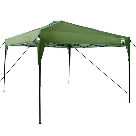 ComfortXL - Tonnelle Pliante 3x3m Tissu Montage Rapide pour Jardin Terrasse Vert 300x300 cm – ComfortXL Outdoor Living - Image 2