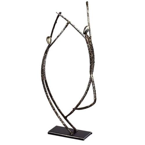 Statuette métal Duo Figure - Histoire de Fer MAGNETICLAND - Imagen 1