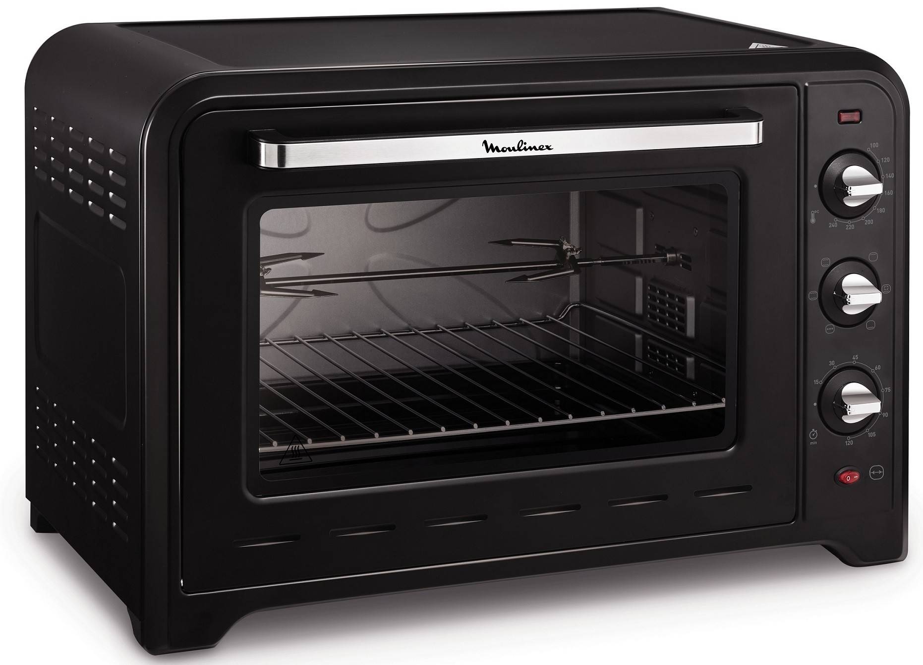 Moulinex - Four chaleur tournante 60l 2200w noir YY2917FB Moulinex - Image 2