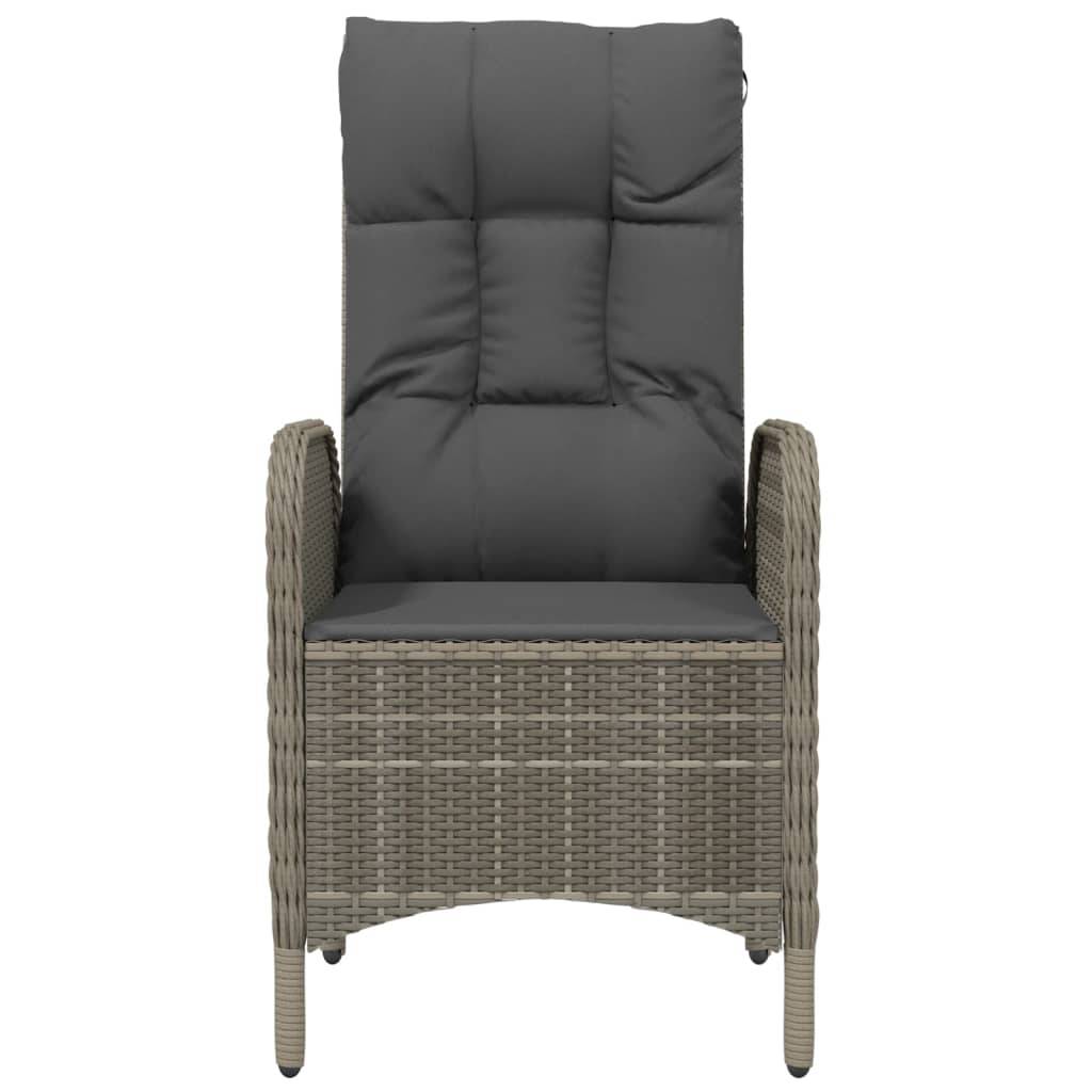 Chaise bois composite 2 places polyester gris  57 x 62,5 x 109 cm  - Prolenta premium  p3150.5 - Image 5