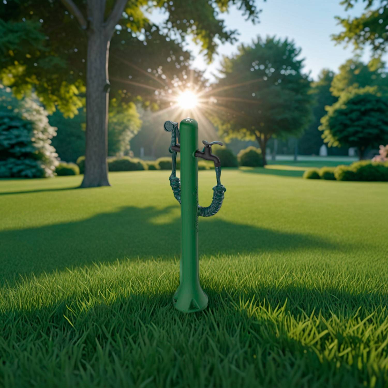 Fontaine Verte Flexible Et Pistolet Sined Fontana Acqua Pro Verde - Image 1