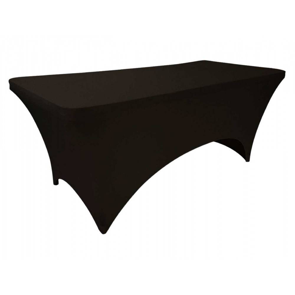 Terre Jardin - Nappe extensible pour table rectangulaire Unité Noir - Imagen 1
