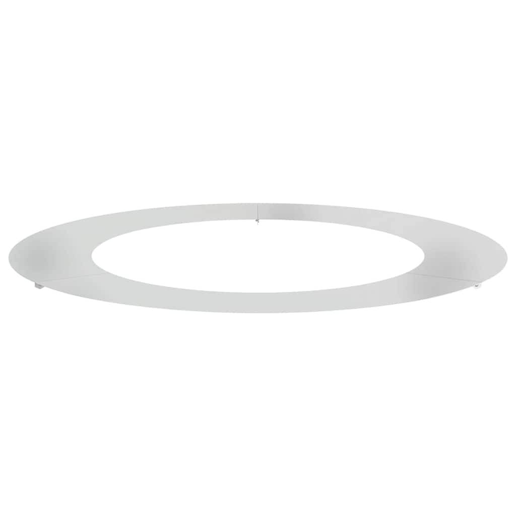 PANGIVO - Anneau d'arbre plat acier galvanisé Argent 90 x 90 cm - PANGIVO - Image 2