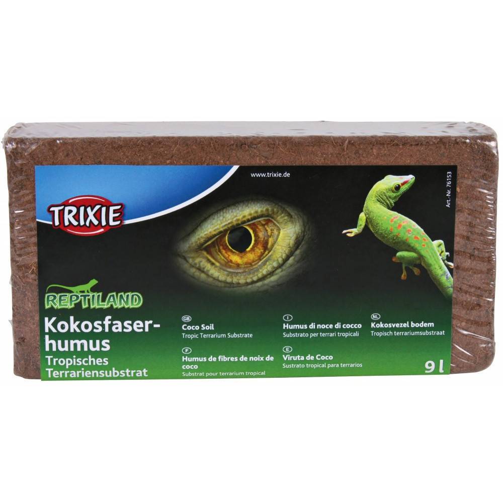 Trixie - 9 Litres de Fibres de noix de coco pour reptiles et amphibiens - Imagen 1