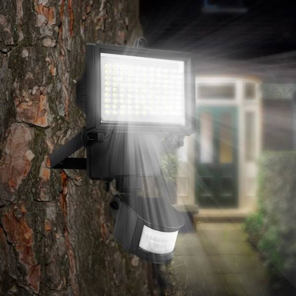 LUMI JARDIN Projecteur solaire Cooper Black - H 22 cm - Noir - Image 4