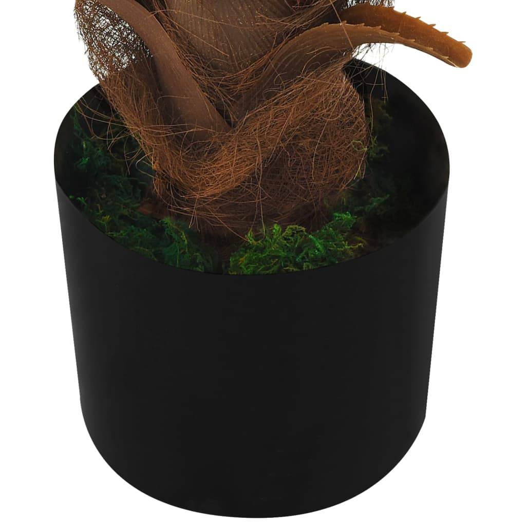 Vidaxl - Palmier Cycas artificiel avec pot 140 cm Vert - Image 3