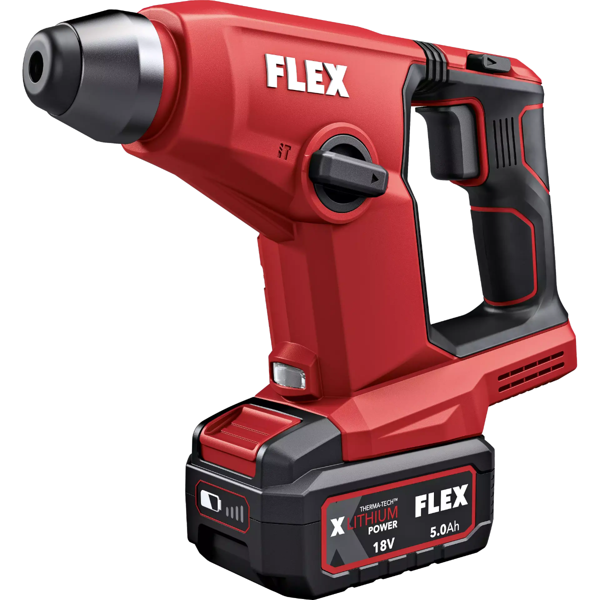 Marteau perforateur FLEX FHE 1-16 18.0-EC C - 2 batteries 18V 2.5 Ah + chargeur + coffret - 531312 - Imagen 3