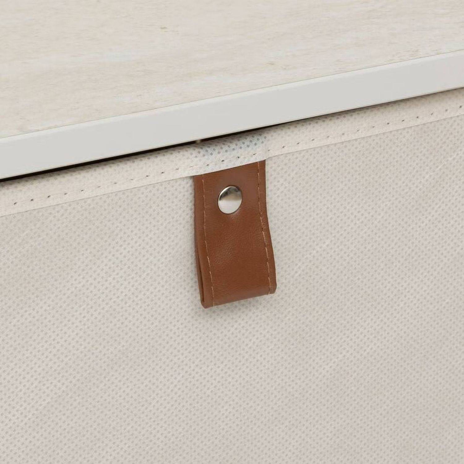 Vestiaire 4 patères avec tiroir TISSA - Beige - Five Simply Smart - Image 7