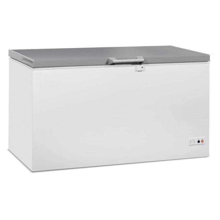 Combisteel - Congélateur Bahut Couvercle en Inox - Isolation 60 mm - Combisteel - - Image 1