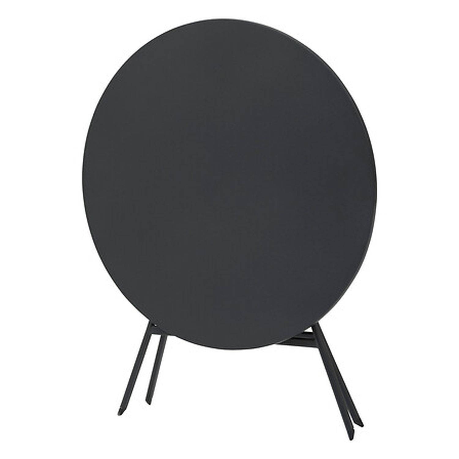 Hesperide - Table haute de jardin carrée "Terzano" vanille & argile 2 places en aluminium Hespéride - Image 5