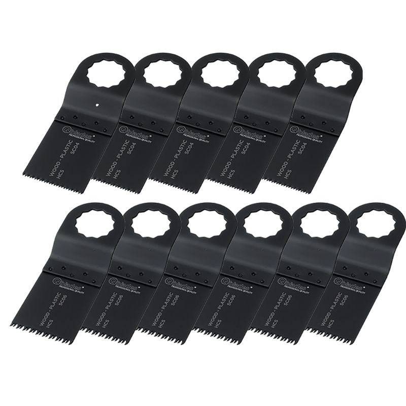 Qblades - Pack de 11 lames de scie QBLADES SC93 pour bois / plaque de plâtre / plastique 5x SC04 + 6x SC06 Qblades