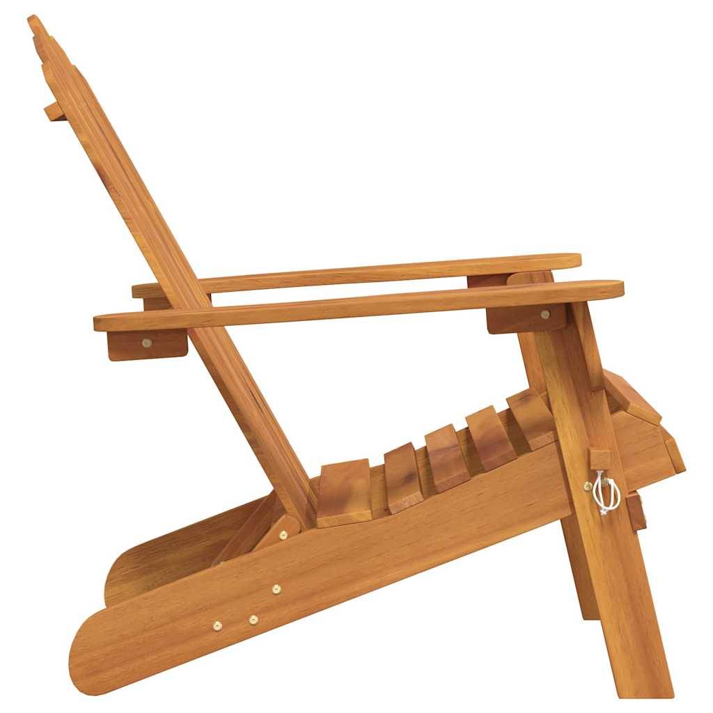 Vidaxl - Chaises Adirondack de jardin lot de 2 Bois massif d'acacia vidaXL 3145014 - Imagen 7