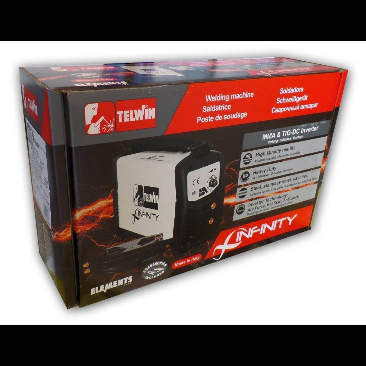 Poste à souder Inverter Infinity 220 - 230 V - TELWIN - 816082 - Imagen 5