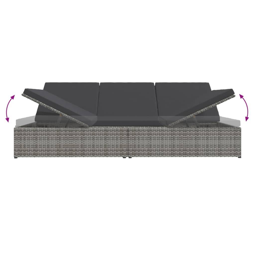 Prolenta Premium - Chaise longue pliante/transat Juelsminde Vert 200 X 121 X 31/41/53/62 cm - P87209V - Image 4