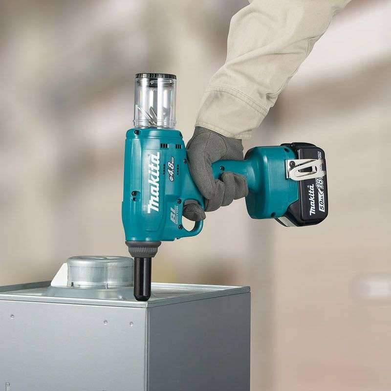 Makita - Riveteuse 18 V Li-Ion ø 4,8 mm MAKITA - Sans batterie - DRV150ZJ - Imagen 3