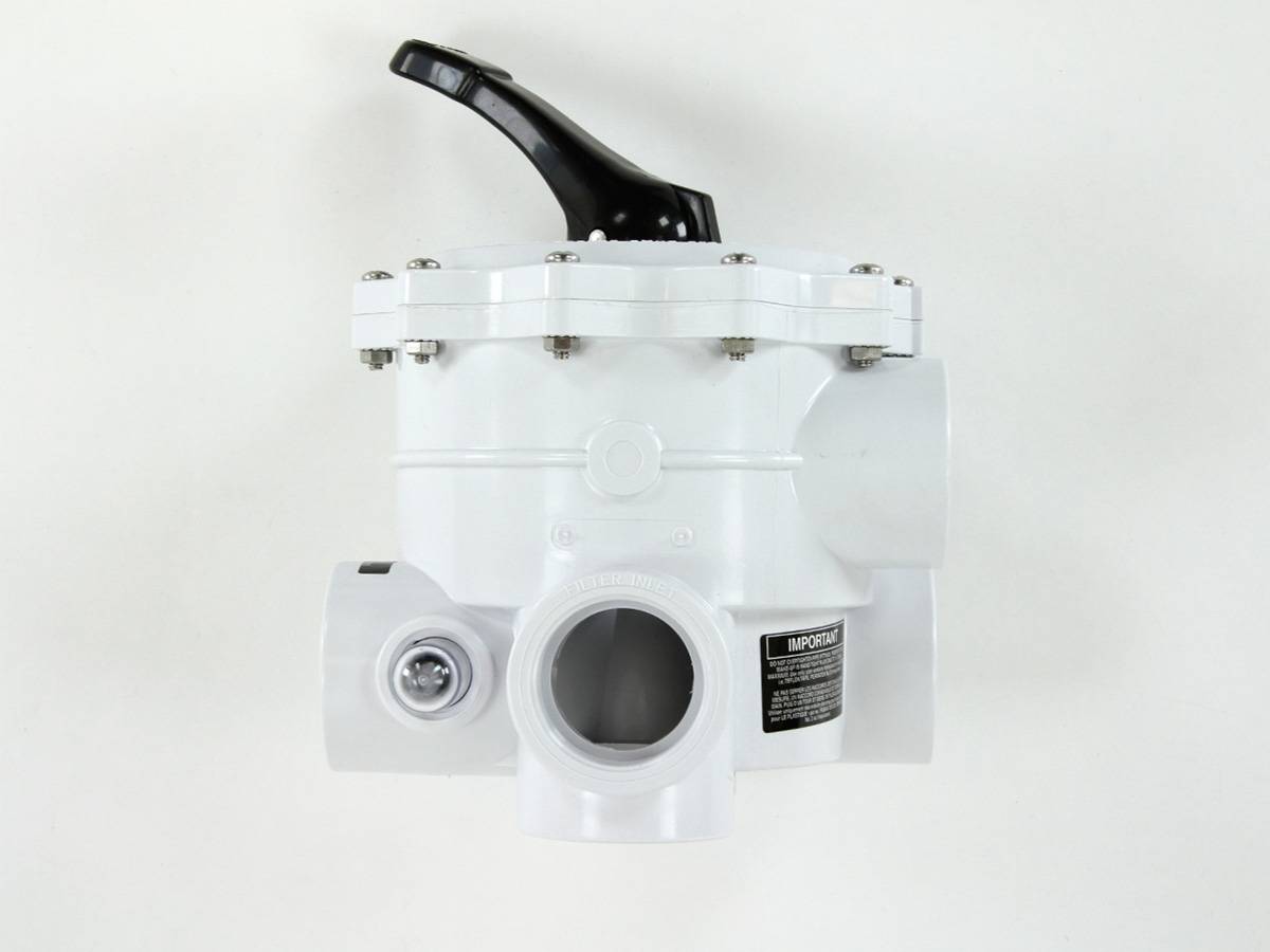 Hayward - Vanne Multivoies 1- 1/2 Vari-Flo pour filtres à sable - Blanc - SP0710XEALL - Hayward - Imagen 2