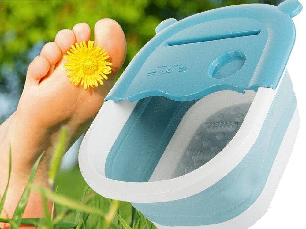 Bol de massage pour les pieds nubs pliables en silicone - Image 7