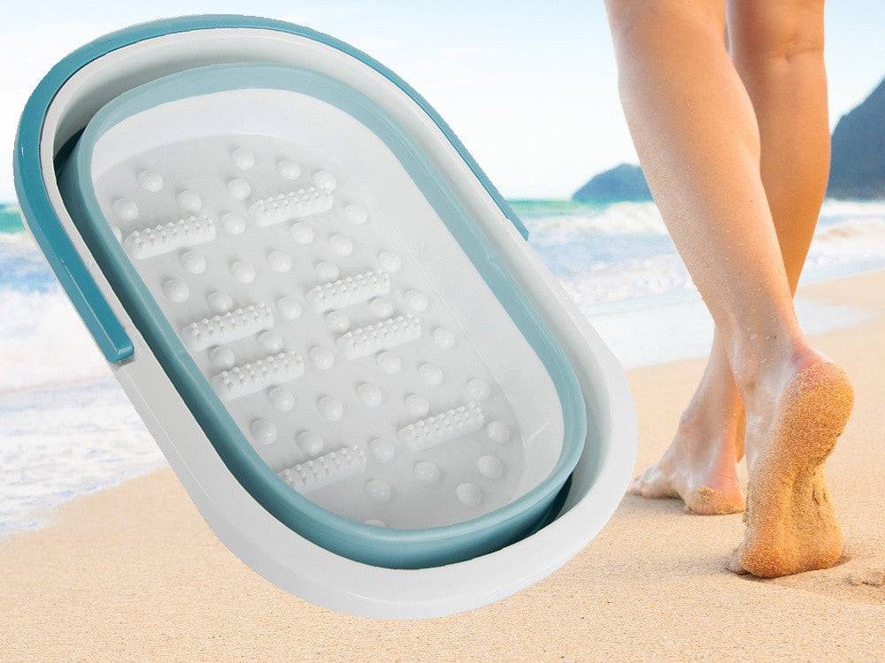 Bol de massage pour les pieds nubs pliables en silicone - Image 4