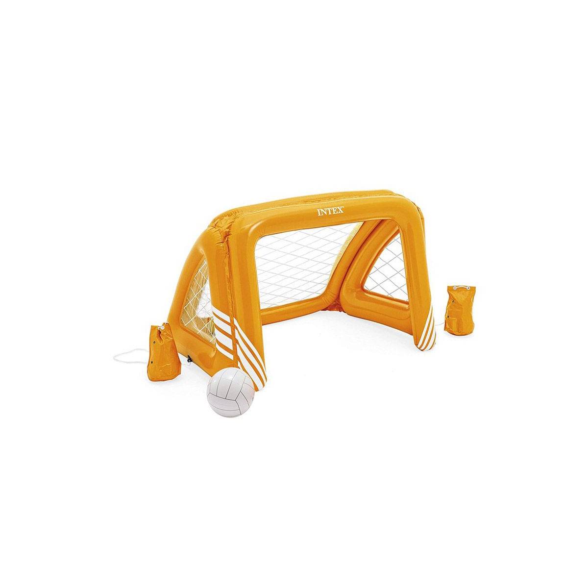 Jeu de Piscine Flottant "WaterPolo" 81cm Jaune - Image 1