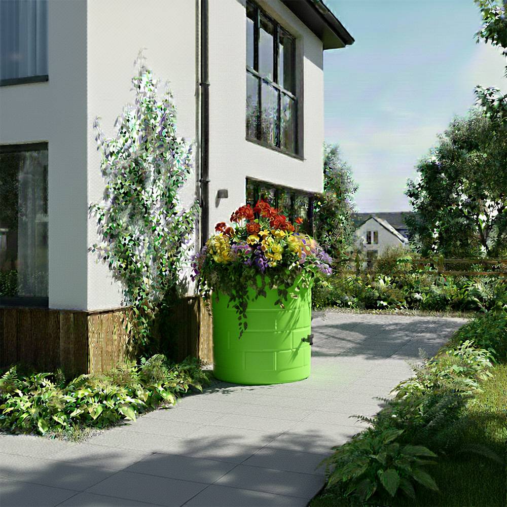 Récupérateur d'eau de pluie 340l + kit complet - plast'up rotomoulage - Imagen 2