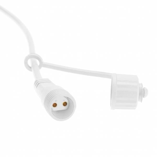 Lotti - Câble Rallonge 4M blanc pour guirlande guinguette 36V basse tension Lotti - Imagen 4