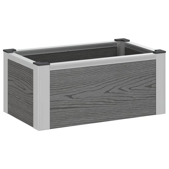Prolenta Premium - Jardinière aluminium gris 50 x 30 x 22 cm - Prolenta premium p327.2 - Image 2