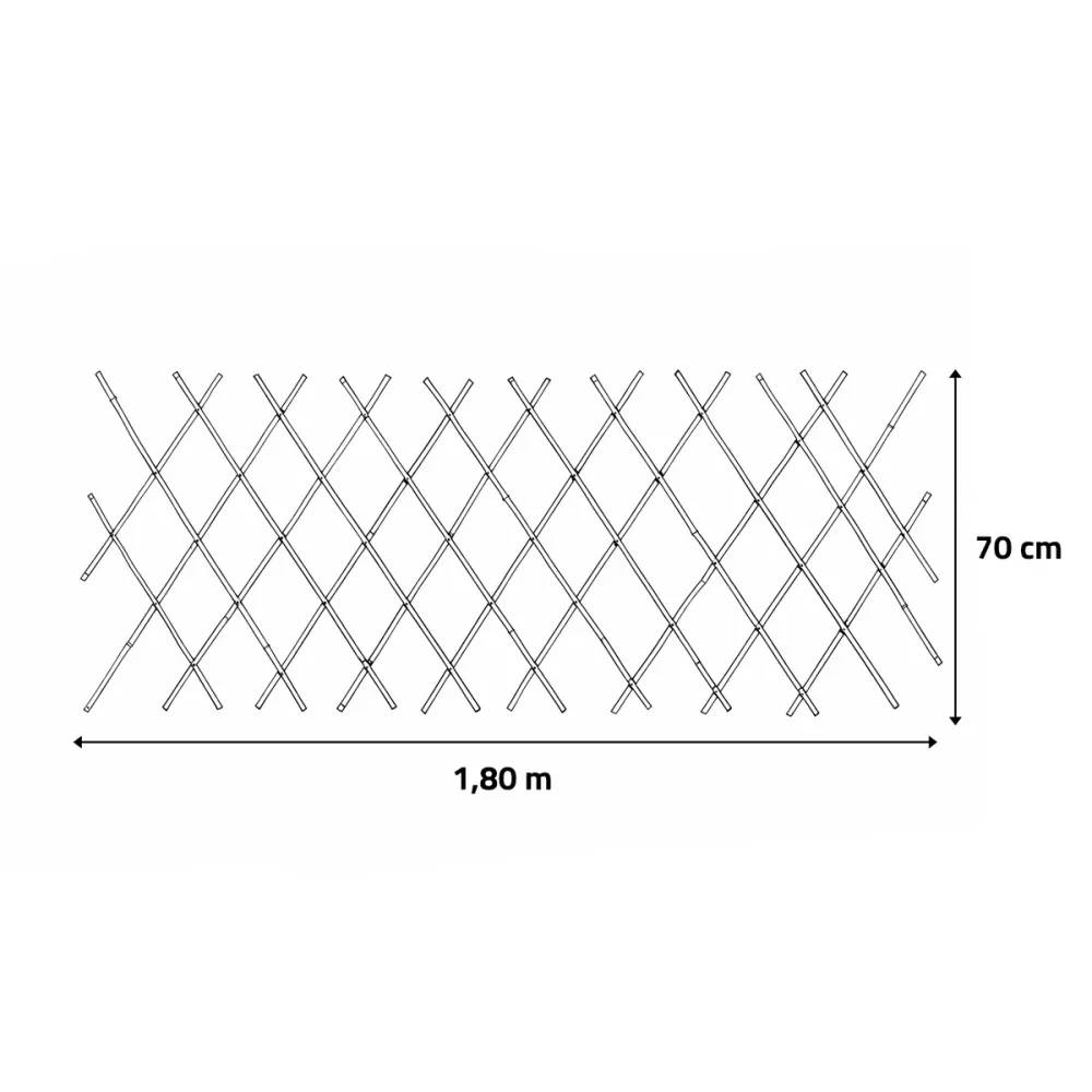 Autre - Treillis bambou 70 x 180 cm - Image 5
