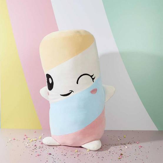 The Concept Factory - Peluche Enfant Chamallow "Kawaii" 60cm Multicolore - Image 3