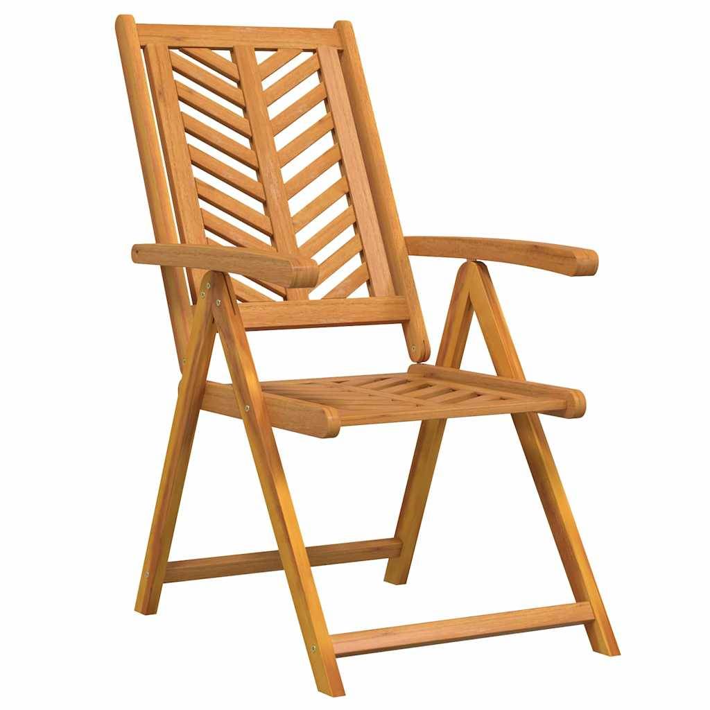 Ensemble de salle à manger jardin bois d'acacia massif marron 90 x 150 x 74 cm (3 pièces) - PANGIVO - Image 5