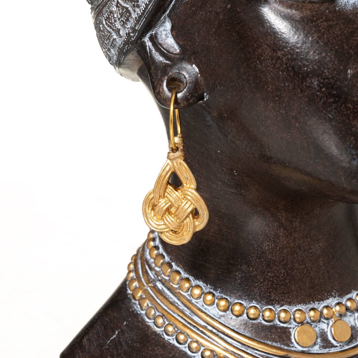 Atmosphera - Statuette tête de femme résine H27cm - Atmosphera Créateur d'intérieur - Imagen 2