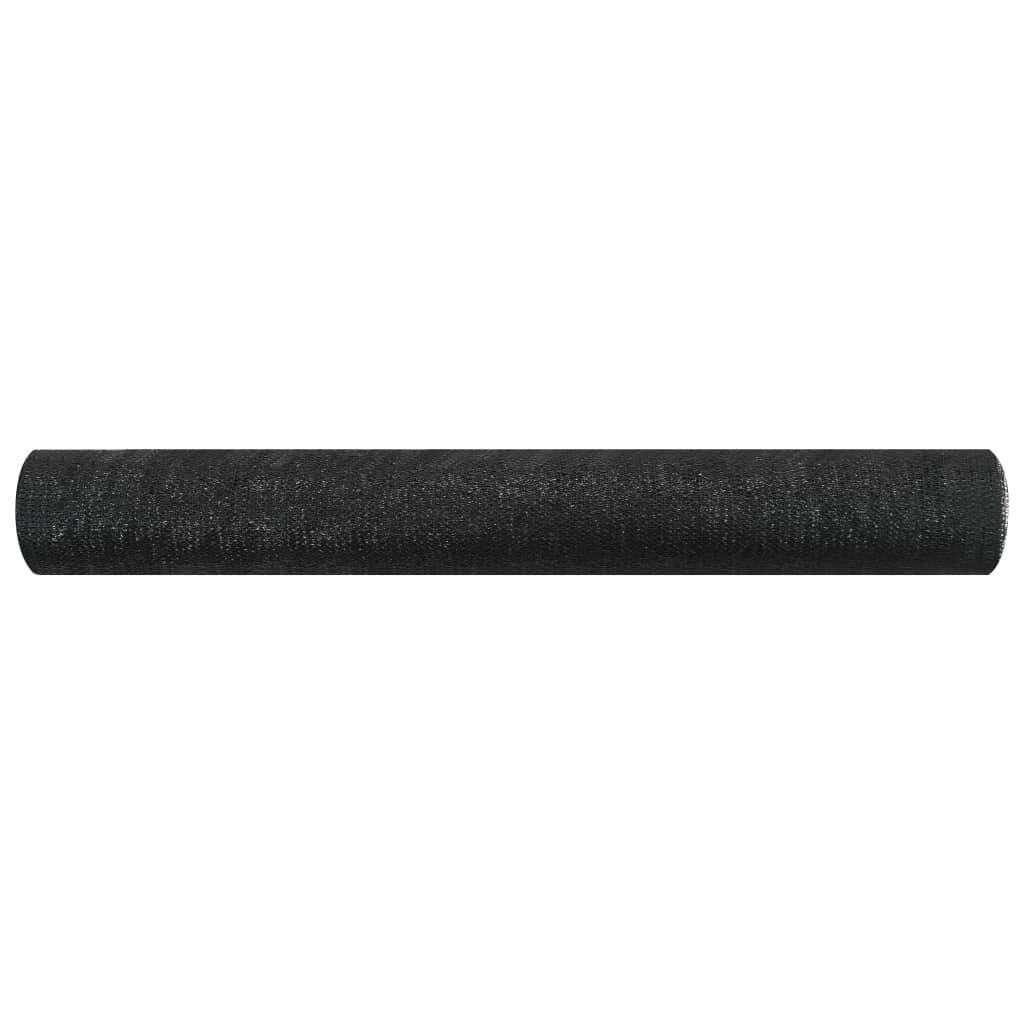 Helloshop26 - Filet brise-vue noir 1,5x10 m pehd 75 g/m² - Imagen 2