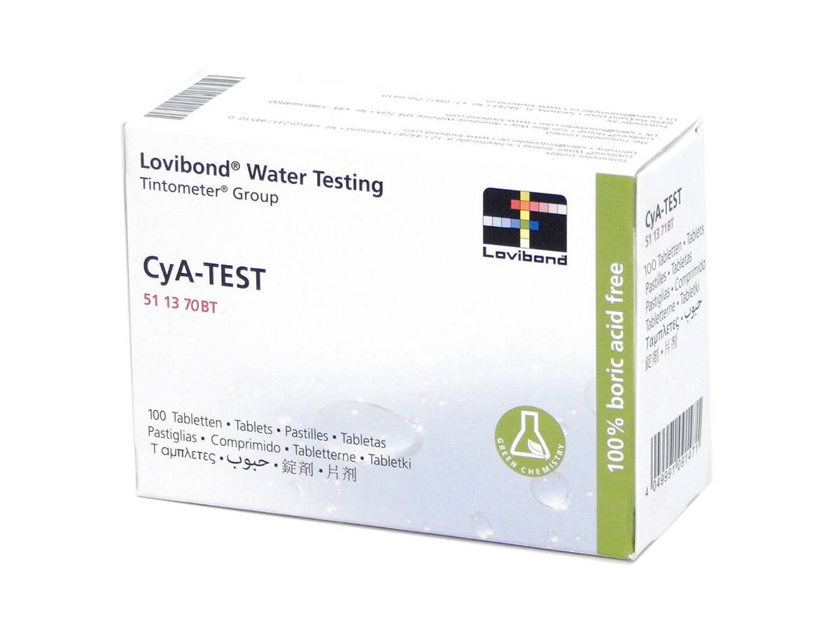 Réactif acide isocyanurique (100 pastilles) testeur électronique Scuba - Lovibond - Imagen 1