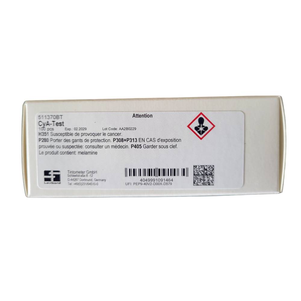 Réactif acide isocyanurique (100 pastilles) testeur électronique Scuba - Lovibond - Imagen 2