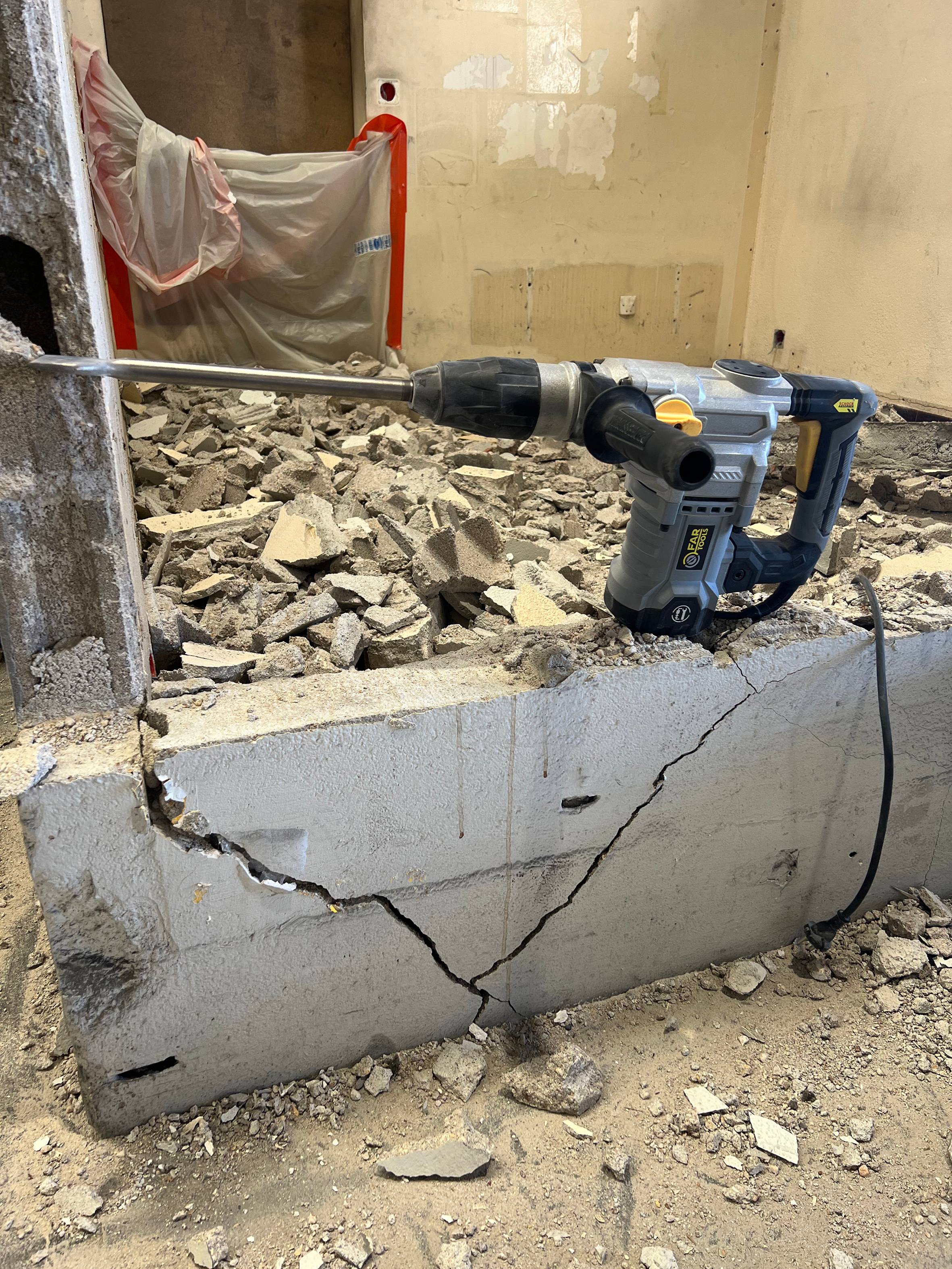 Marteau Perforateur SDS MAX 1600W 10Joules  FARTOOLS - Imagen 3