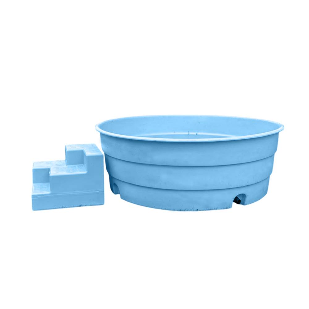 Plast'Up Rotomoulage - Piscine pour enfants 1300l avec escalier