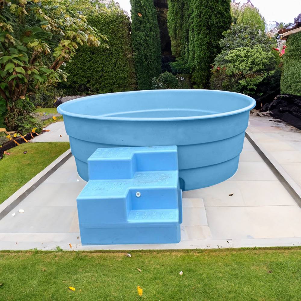 Plast'Up Rotomoulage - Piscine pour enfants 1300l avec escalier - Image 2