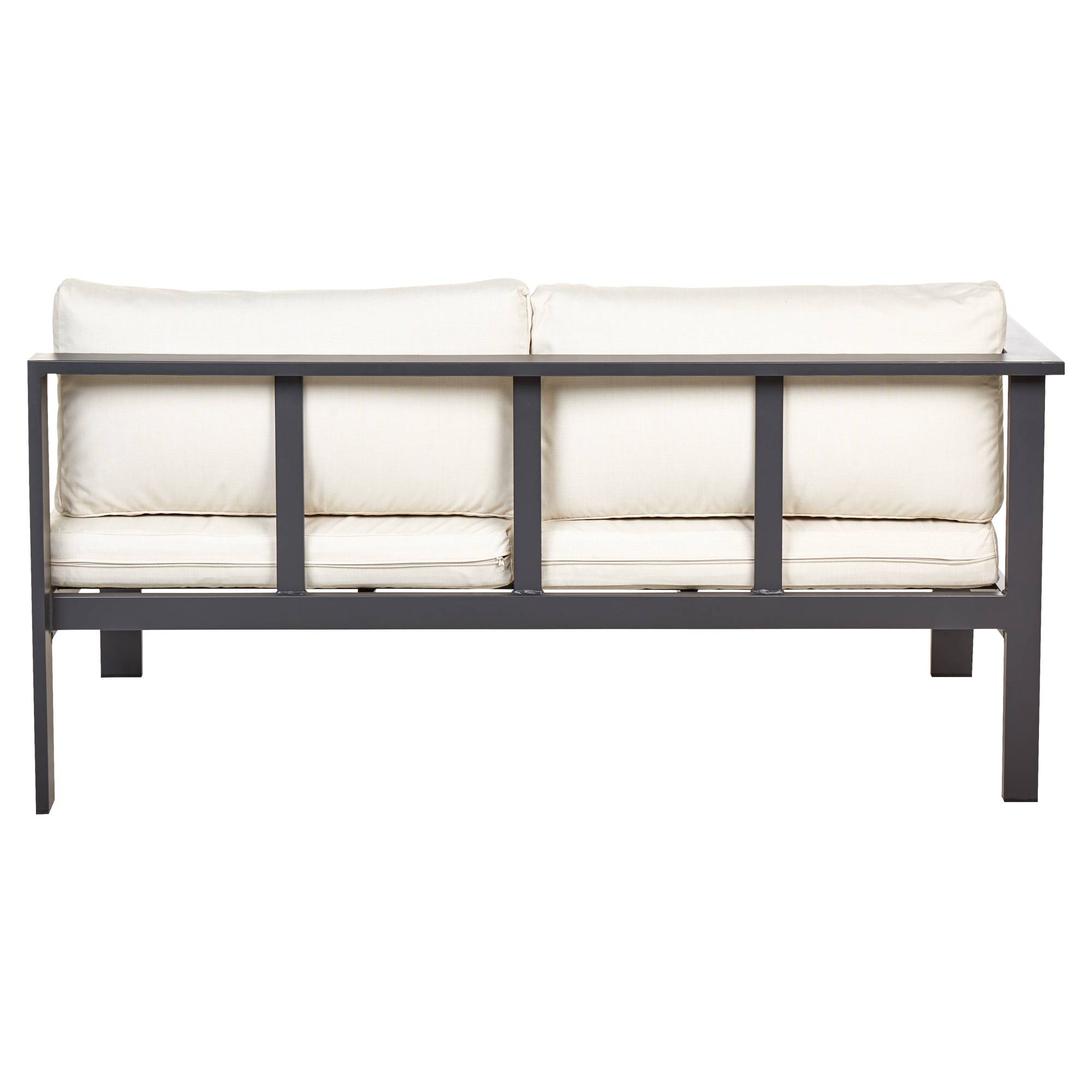 Beliani - Set de jardin, 5 Personnes Aluminium Beige MESSINA - Beliani - Imagen 4