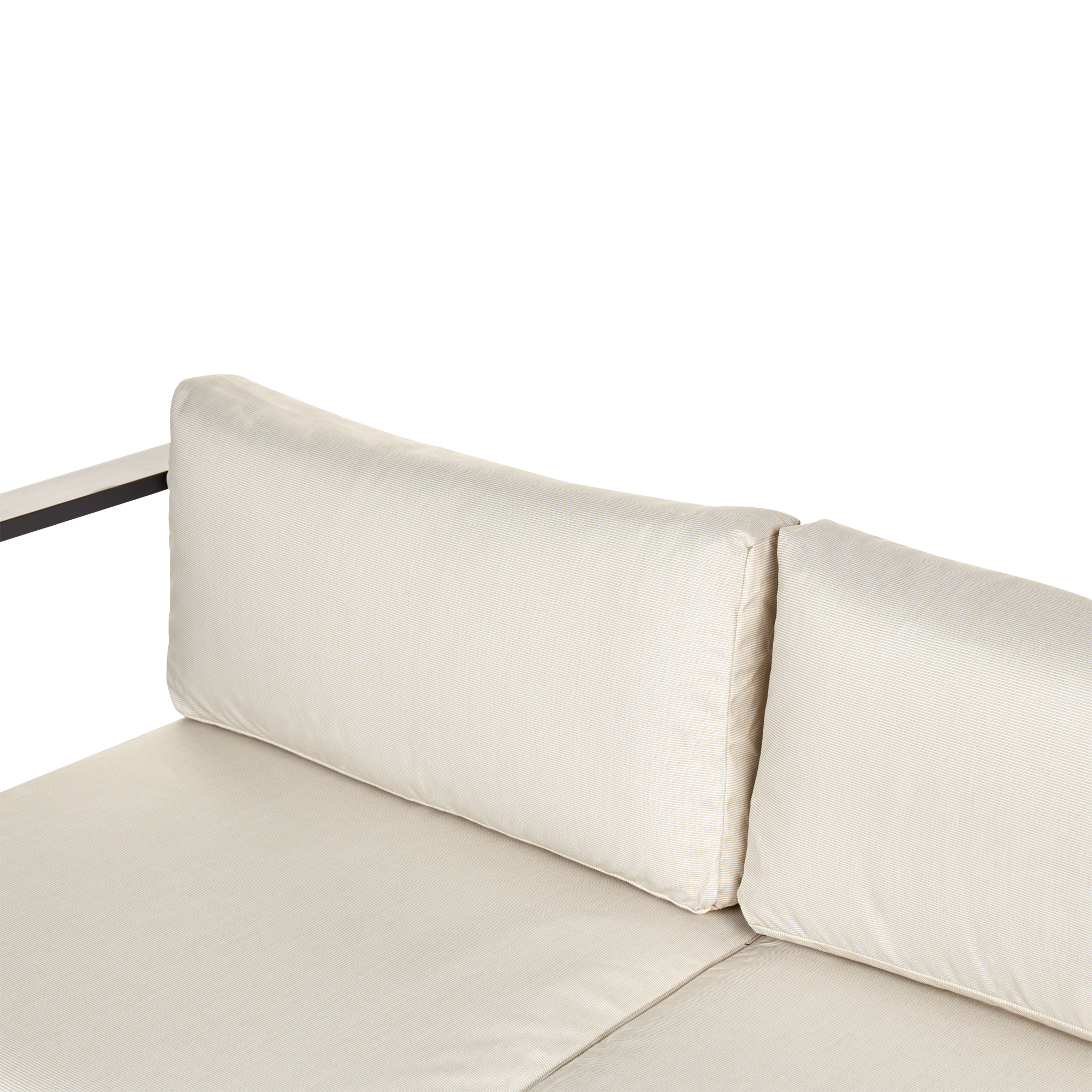 Beliani - Set de jardin, 5 Personnes Aluminium Beige MESSINA - Beliani - Imagen 9