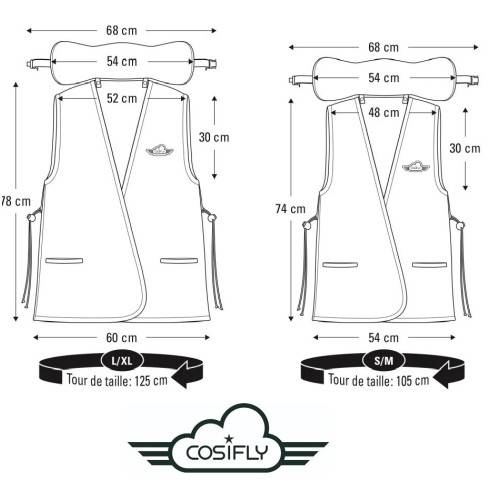 Gilet de voyage ergonomique  S-M - Image 10