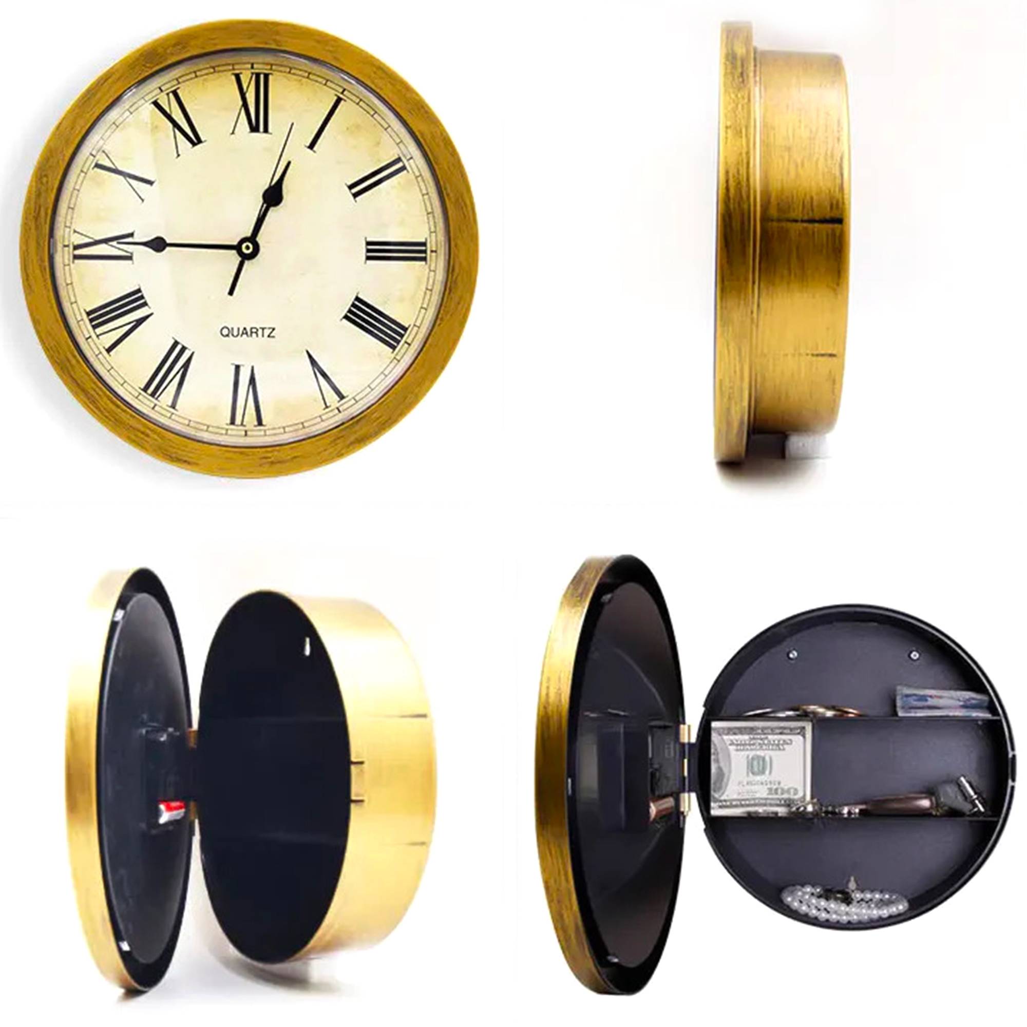 Horloge Secret Box Vintage - Coffre secret Idéal Chambre Salon - Image 9