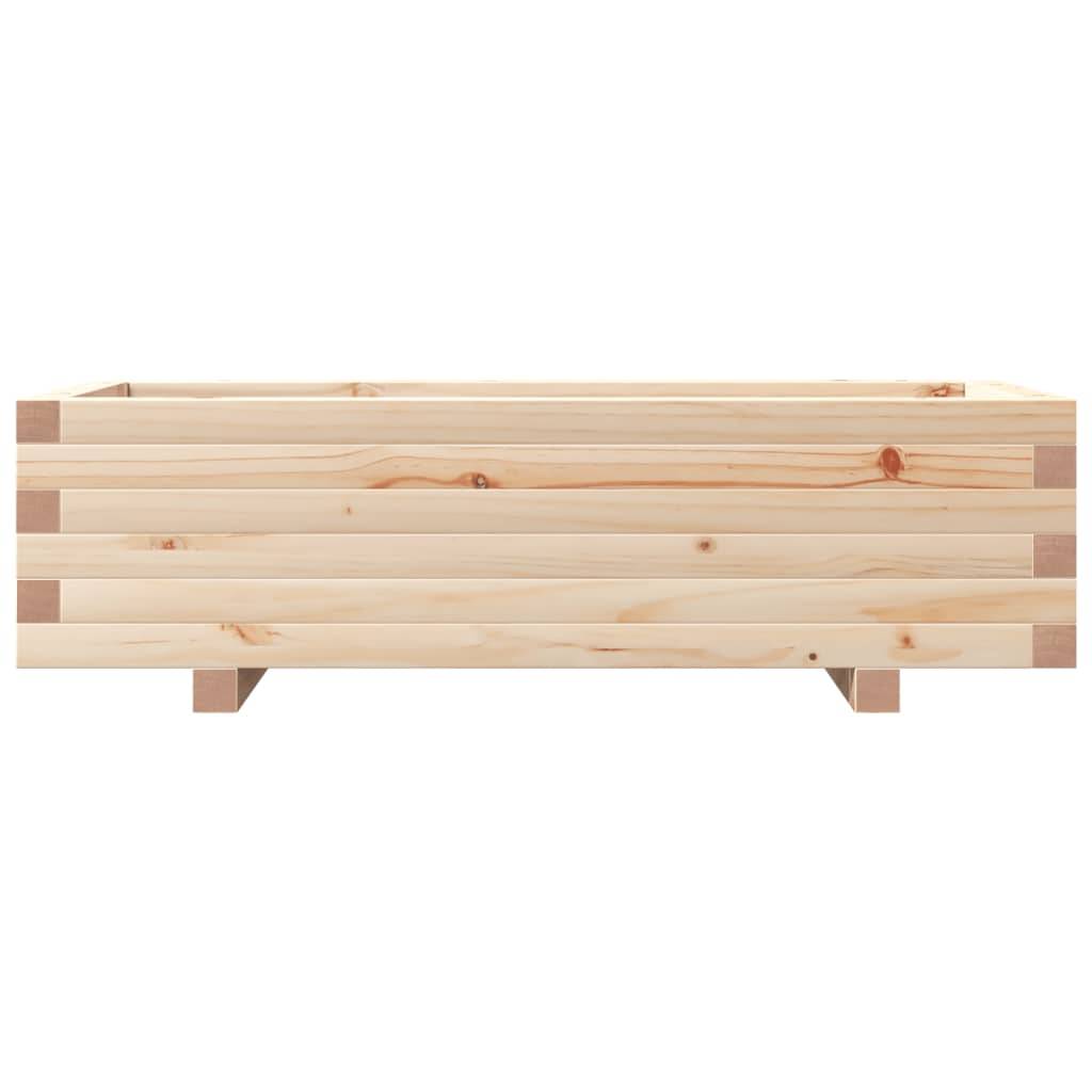 Maison Chic - Jardinière, Bac à fleurs, Pot de fleurs 90x40x26,5 cm bois de pin massif - Imagen 5