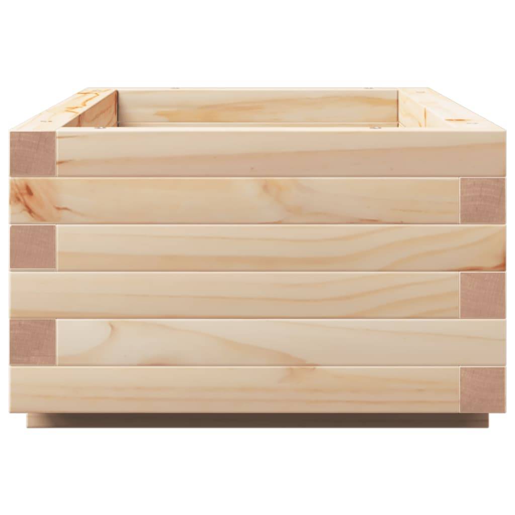 Maison Chic - Jardinière, Bac à fleurs, Pot de fleurs 90x40x26,5 cm bois de pin massif - Imagen 6