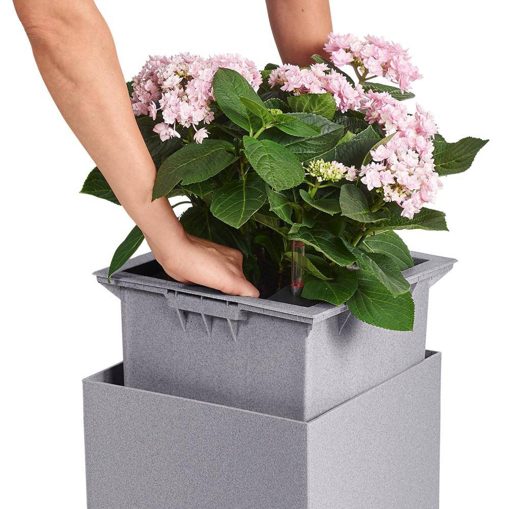 Lechuza - Pot Canto Color 76, gris pierre 7 L 76 cm Lechuza - Imagen 3