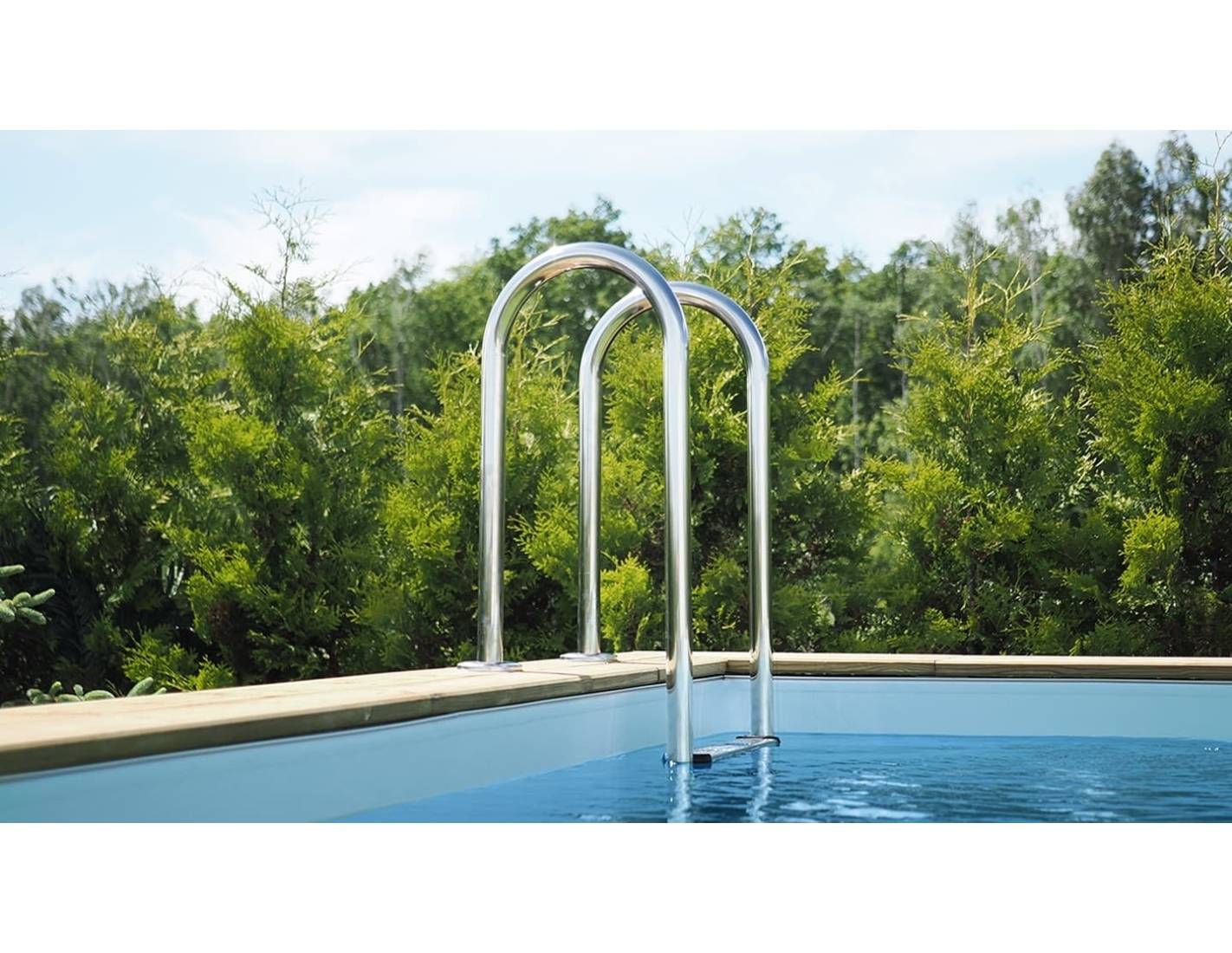 Altanka - Piscine en bois 8.57x4.57 - H.1.31 m fixations à sceller - BAS746OSPI+SZA - Imagen 4