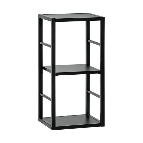 Étagère 2 Niveaux Design "Switch RM" 60cm Noir - Image 1