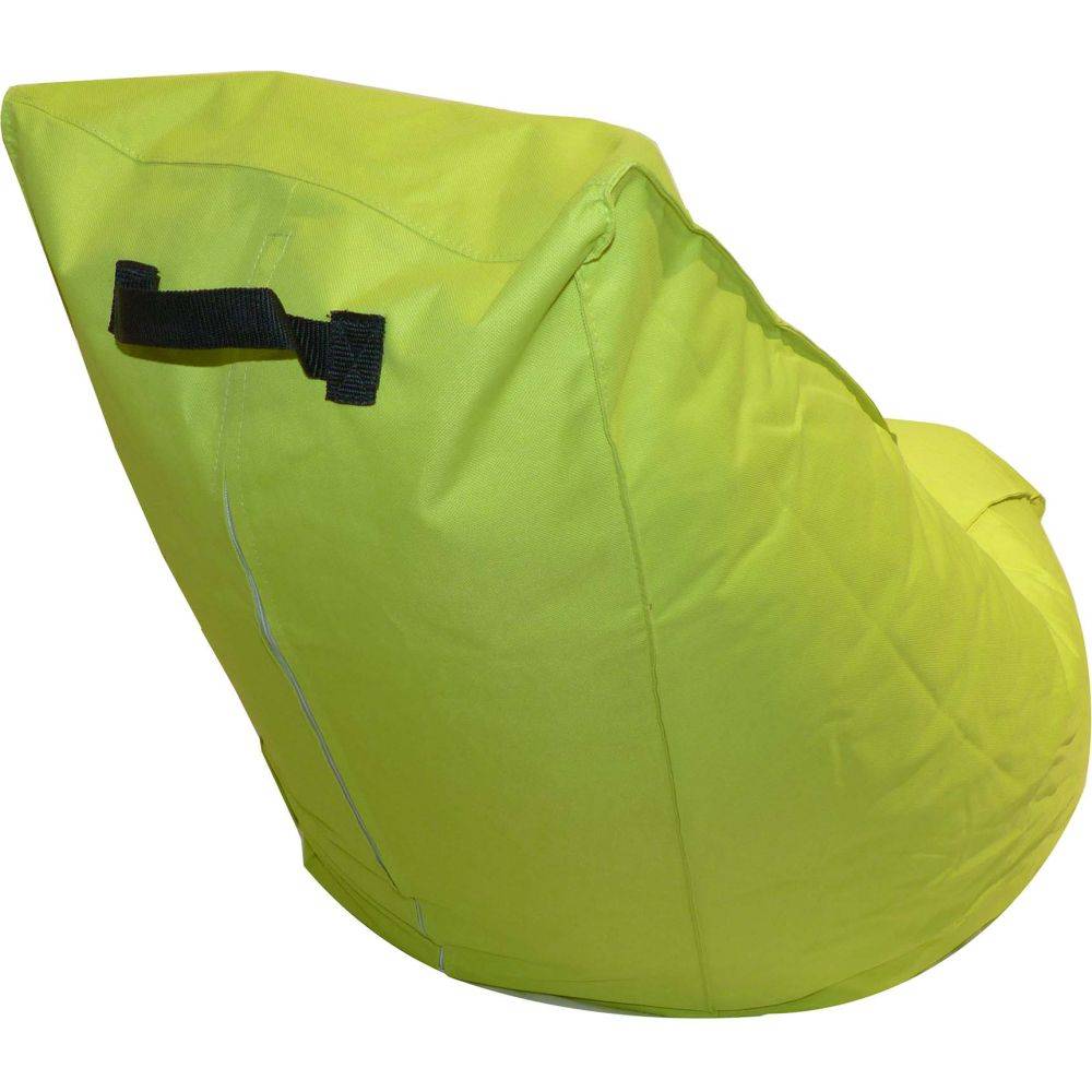 Jardindeco - Poire intérieur extérieur en polyester Luna Vert anis - Imagen 4