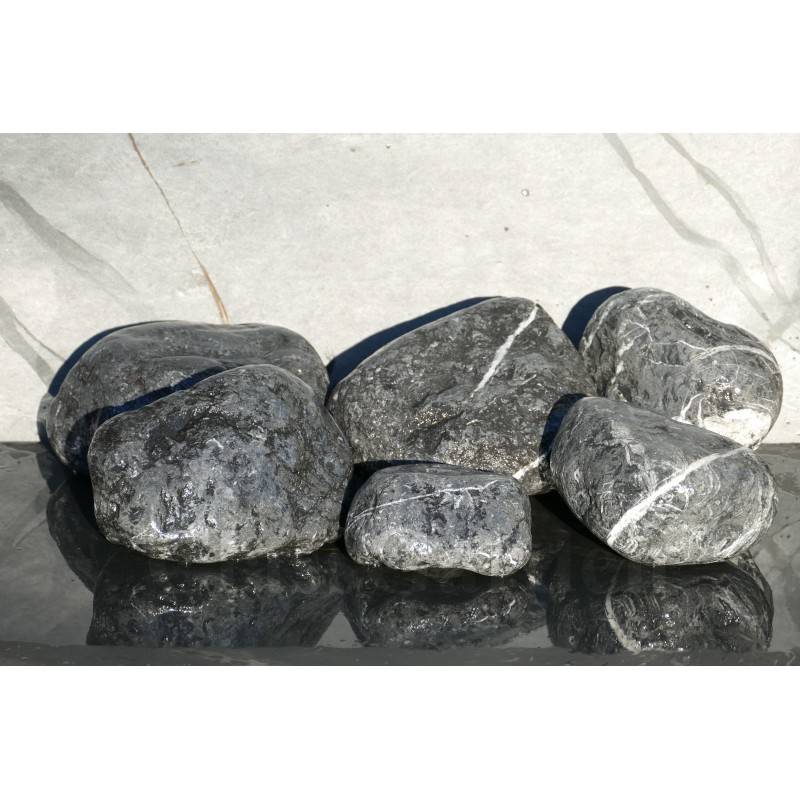 Gros Galet Noir Electric 200-300 - pack 6 Galet - Image 3