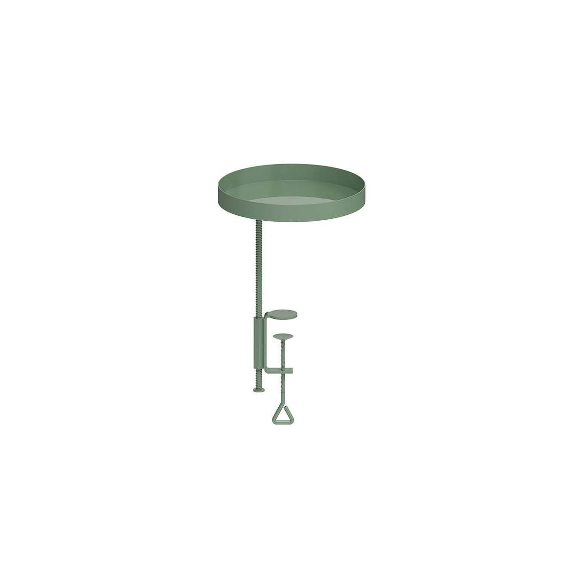 Esschert Design - Support à plantes rond  à fixer hauteur réglable vert 24.6 x 18 cm - Imagen 1